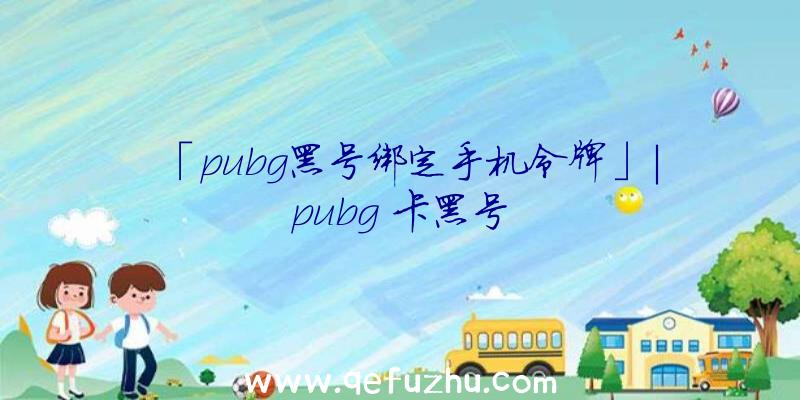 「pubg黑号绑定手机令牌」|pubg